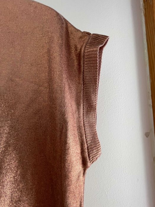 Camisola Rosa dourada :: Mango (NOVA)