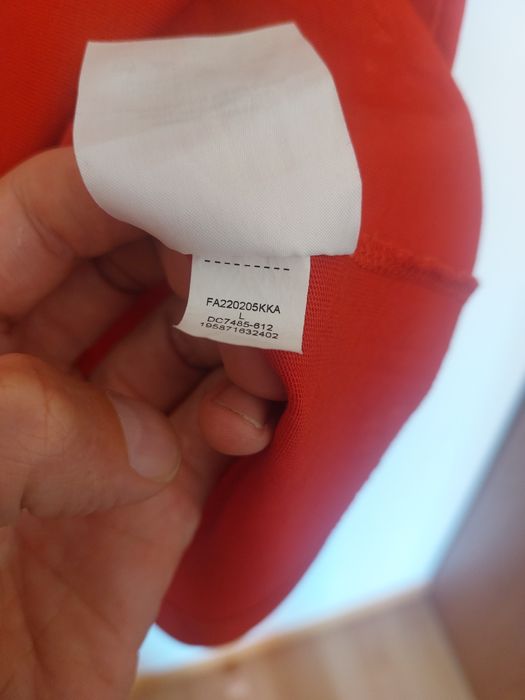 T-Shirt Jordan Lifestyle Vermelha-Tamanho L