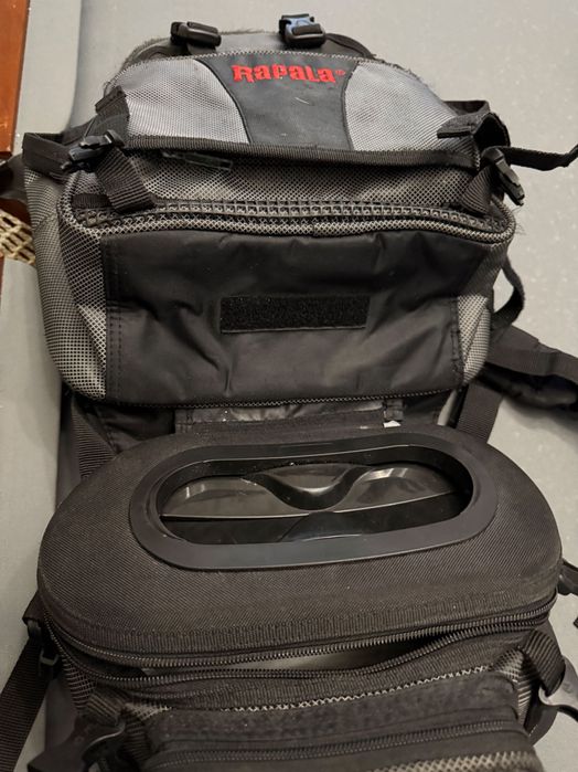 Mochila rapala ideal para spinning