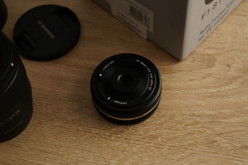 Samyang 85 1.8 + Viltrox 28 Sony full frame