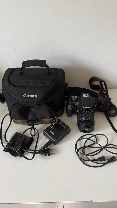 Canon 1200D + Objetiva + Bolsa grande + Extras64284471027329120
