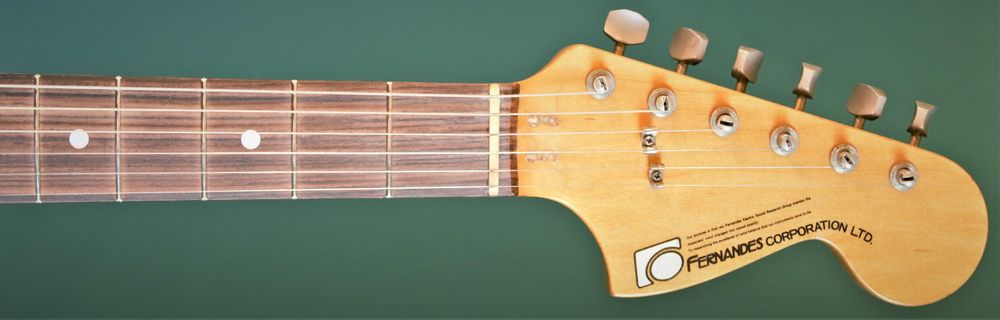 stratocaster FERNANDES FST65 made in japan 1981