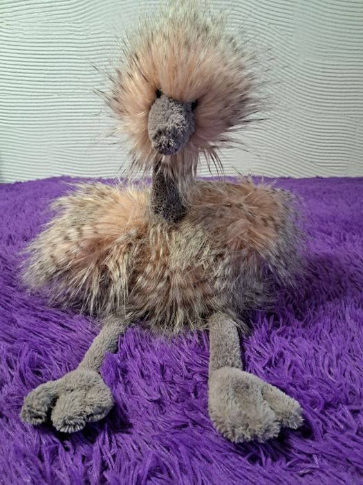 Подарунок до Дня Закоханих, Іграшка JellyCat страус 49 см