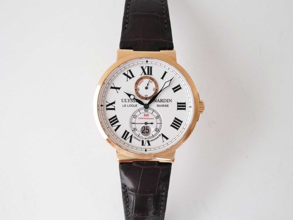 Ulysse Nardin Marine Chronometer 18K Rose Gold Limited Edition 160