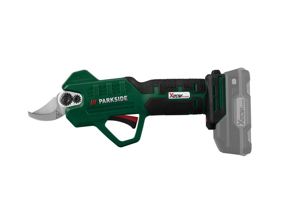 NEW! Акумуляторний секатор PARKSIDE PAAS 20-li B1 / сучкорез, гілкоріз