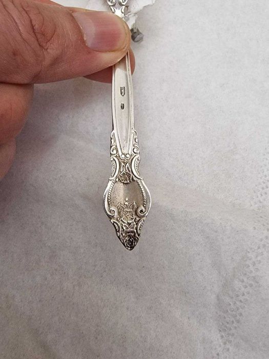 Срібна ложка для кави