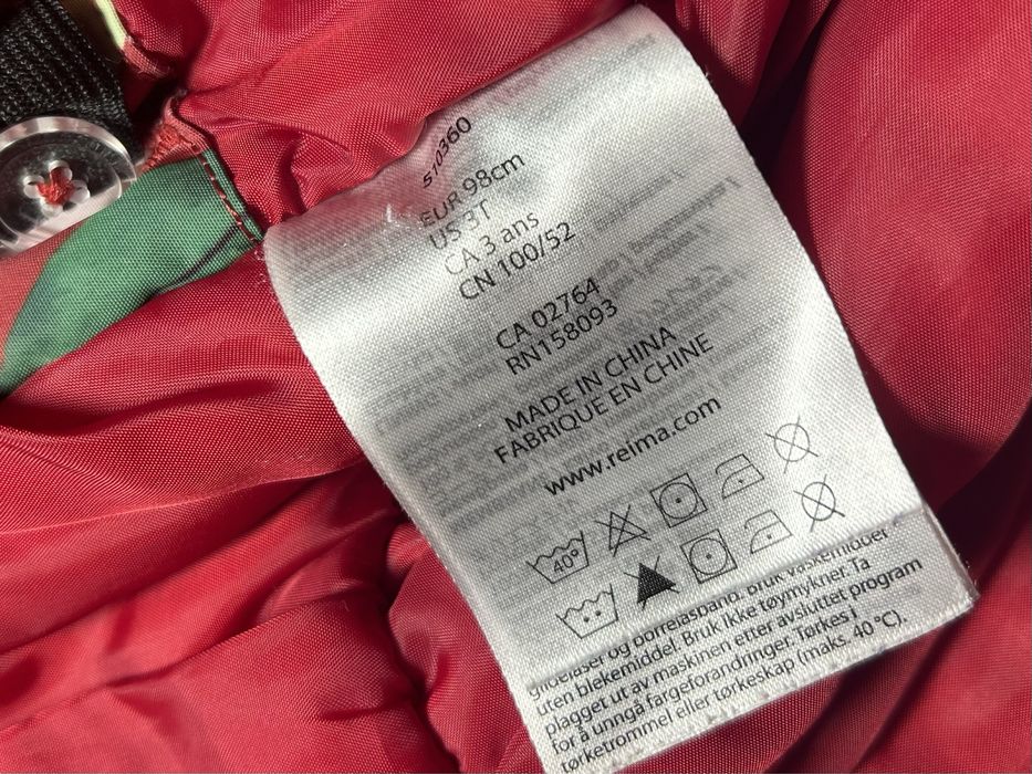 Комбінезон зимовий reima 98