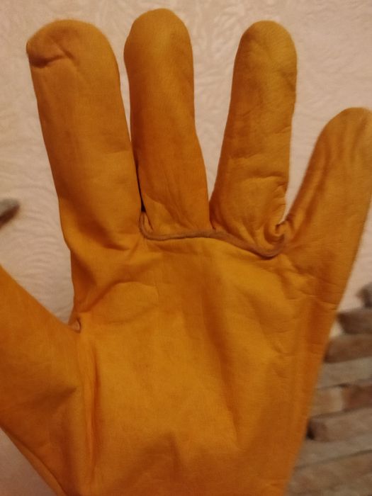 Рукавиці шкіряні робочі