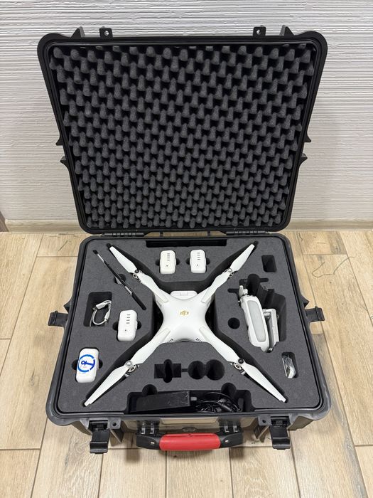 Квадрокоптер DJI Phantom 3 Professional, 4 акумулятори, кейс-валіза