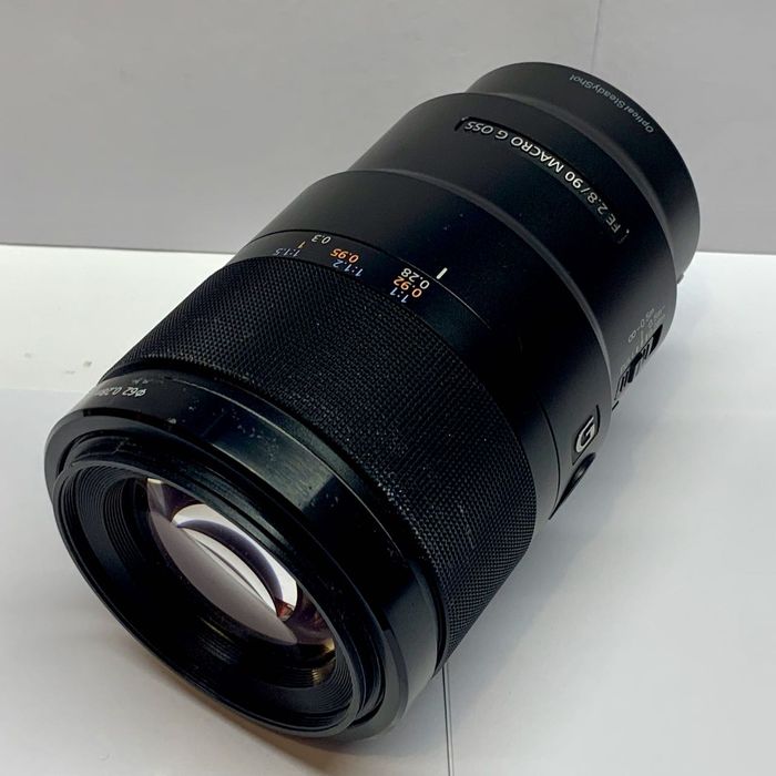 SONY SEL90M28G Macro G OSS FE 90mm f2.8 Obiektyw uszkodzony KOMPLET