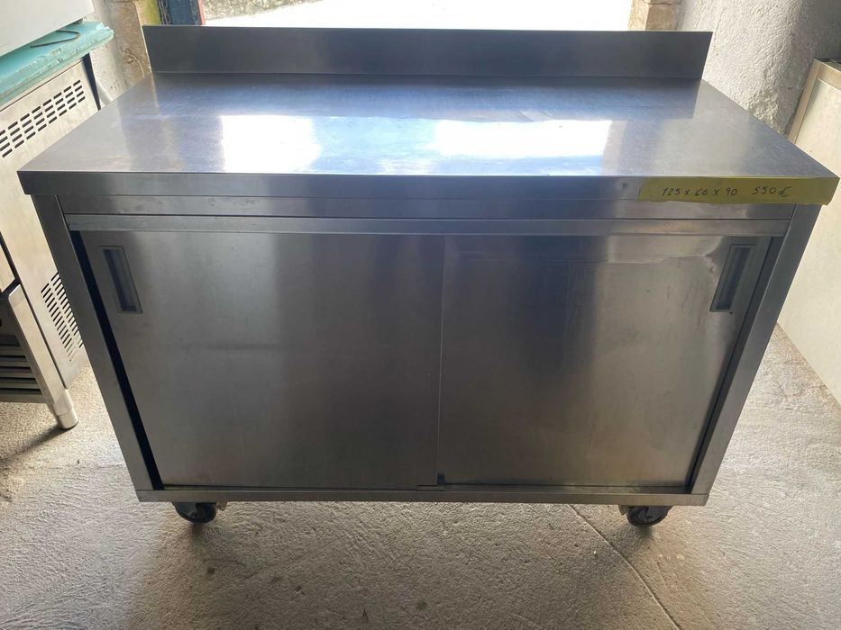 Bancada Inox 2 portas