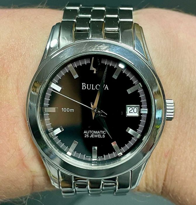 Szwajcarski zegarek Bulova C860440 Automatic 25 kamieni 38 mm Szafir