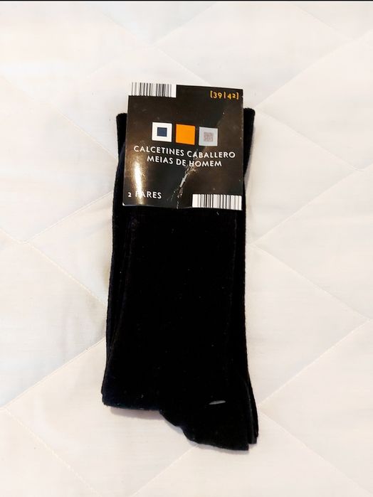 Lote 2 pares meias homem | 39-42 | NOVAS