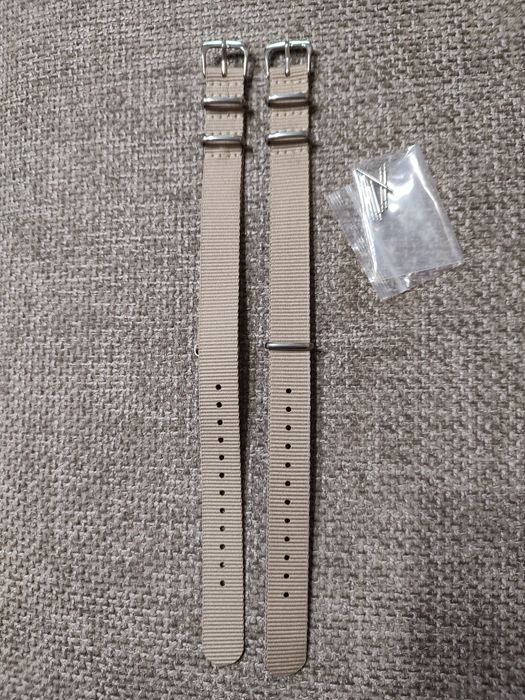 Нейлоновий ремінець до годинника 16мм NATO strap timex weekender