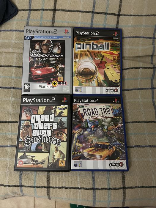 Jogos PS2 como novos