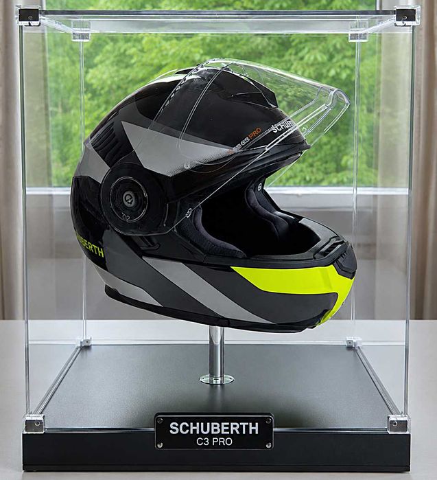 Kask Schubert XL (założony sześć razy, musiałem sprzedać motocykl), polecam, mega wygodny, marka nr 1