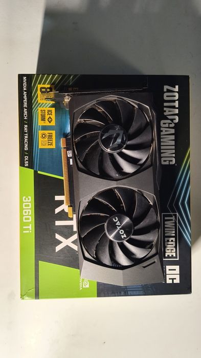 Placa gráfica nvidia RTX 3060ti 8gb zotac