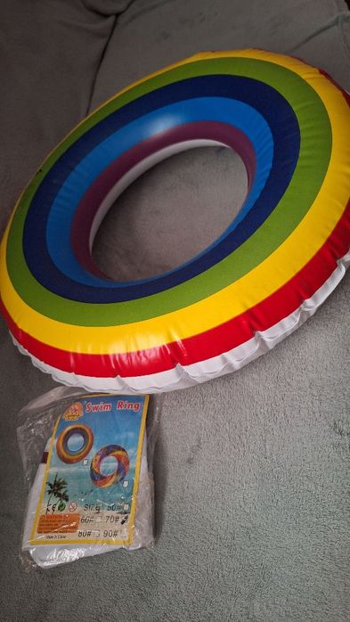 Nowe koło dmuchane kółko do pływania do wody na basen dla dziecka