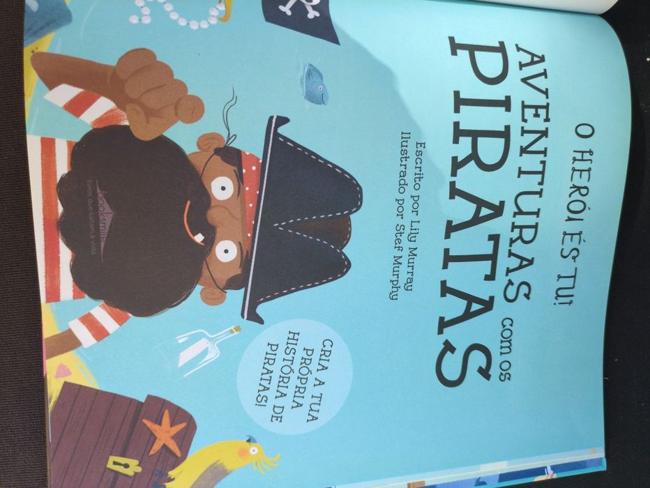 O Herói és tu! Aventuras com os Piratas de Lily Murray