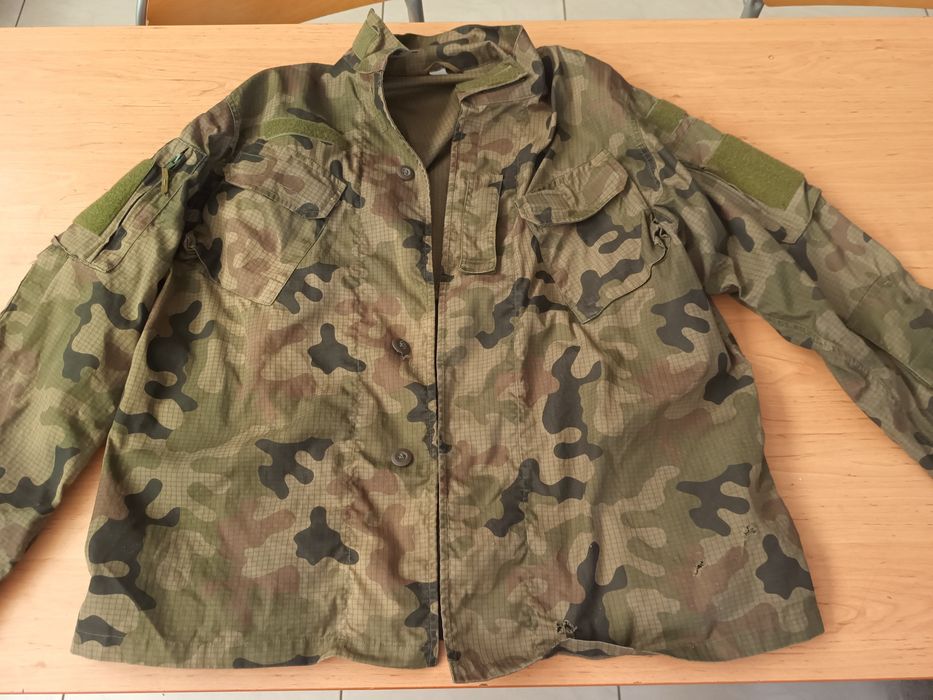 Bluza polowa, mundur wz 93 uszkodzona