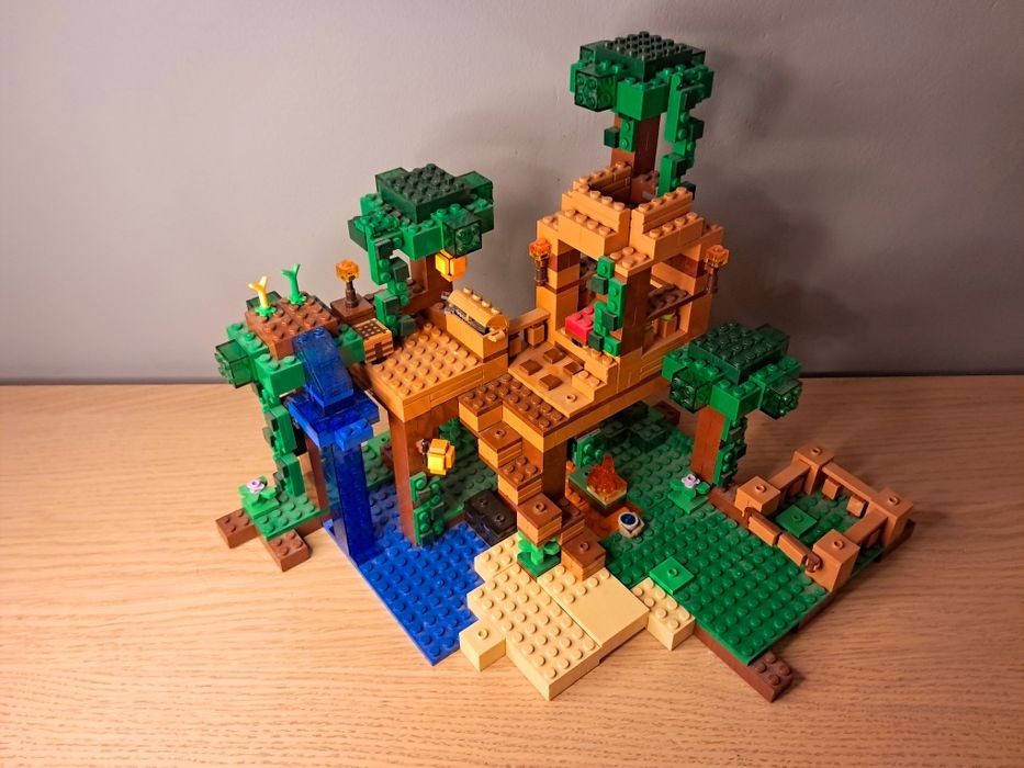 Minecraft Treehouse The Jungle Temple Minecraft Lego Lego