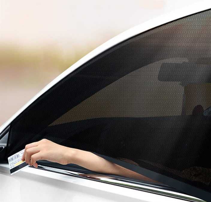 Osłona przeciwsłoneczna na szybę do samochodu auta siatka roleta 2