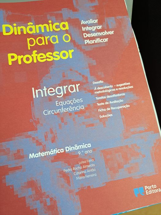 Livro de matemática Dinamica 9 Professor