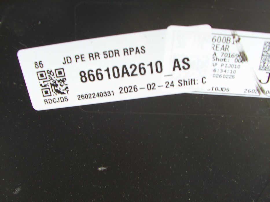 Kia ceed II lift 15-18  HB  zderzak tył nowy oryginał