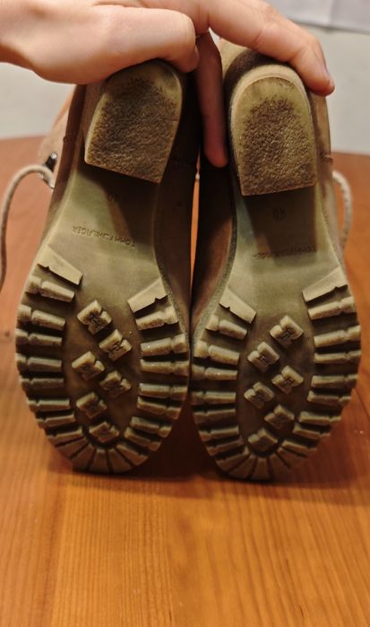 Botas pele cano alto Tommy Hilfiger Tam.40
