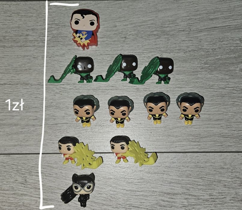 Funko pop Kinder Joy - Harry Potter, Stranger Things, DC