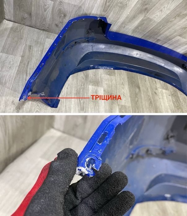 Бампер задний Skoda Fabia 3 Универсал \ 2018 - 2021 г. / 6V9807421F