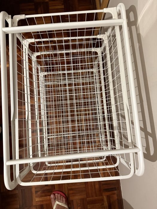 Gavetas de arrumacao metal