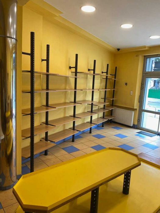 4- częściowy regał sklepowy