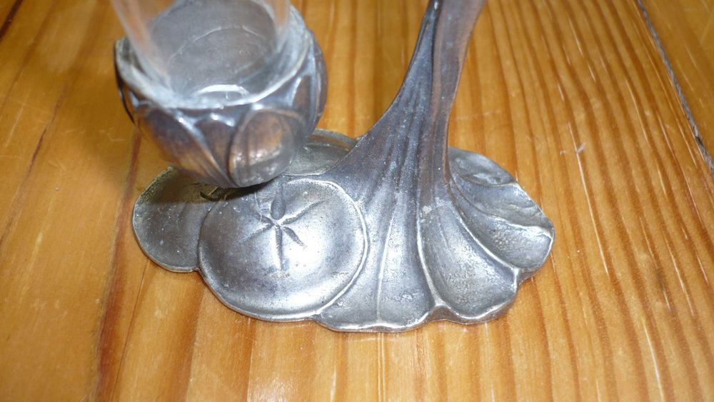 Solitário ou Paliteiro Arte Nova - Antigo