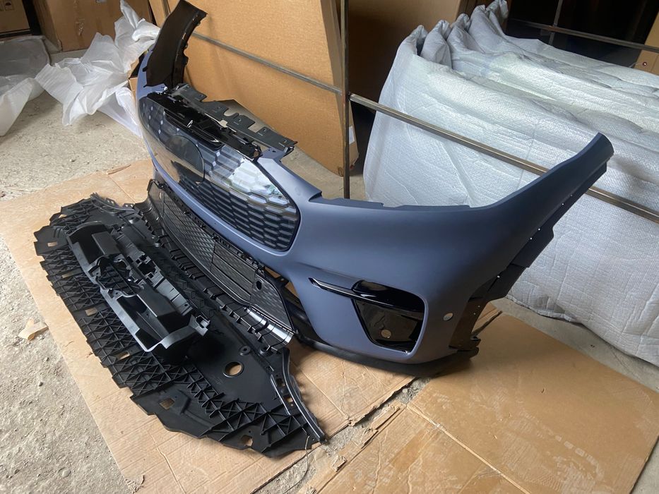 FORD MUSTANG Mach-E бампер передний GT 2021-2024 LK9Z-17D957-BAPTM