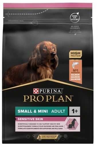 Sucha karma PURINA PRO PLAN Adult Small & Mini Sensitive Skin 3kg