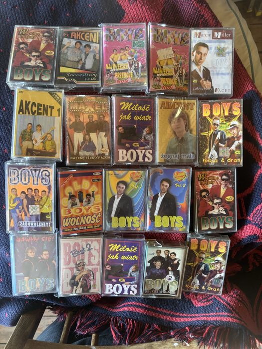 Boys Akcent kaseta audio disco polo
