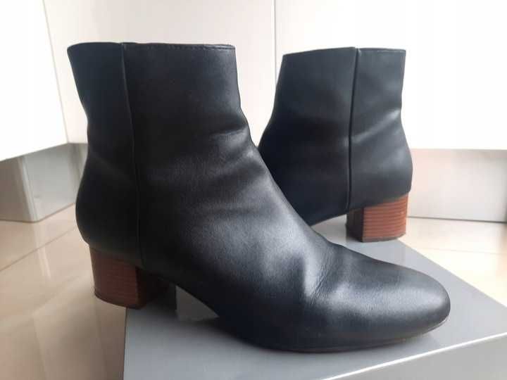 RESERVED super botki czarne r.40