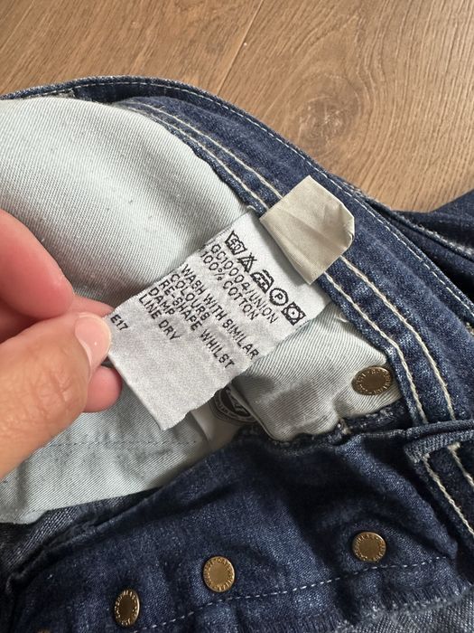 Spodnie cat catepillar bojowki jeans jeansowe kieszenie