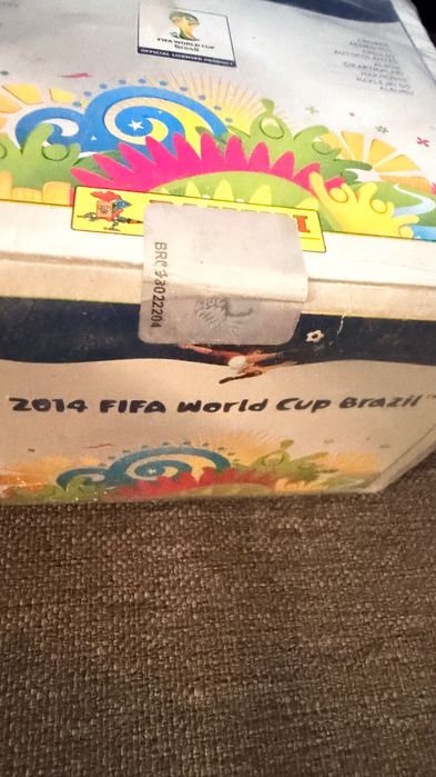 FIFA World Cup Brazil 2014 Panini BOX 100 saszetek folia nowy