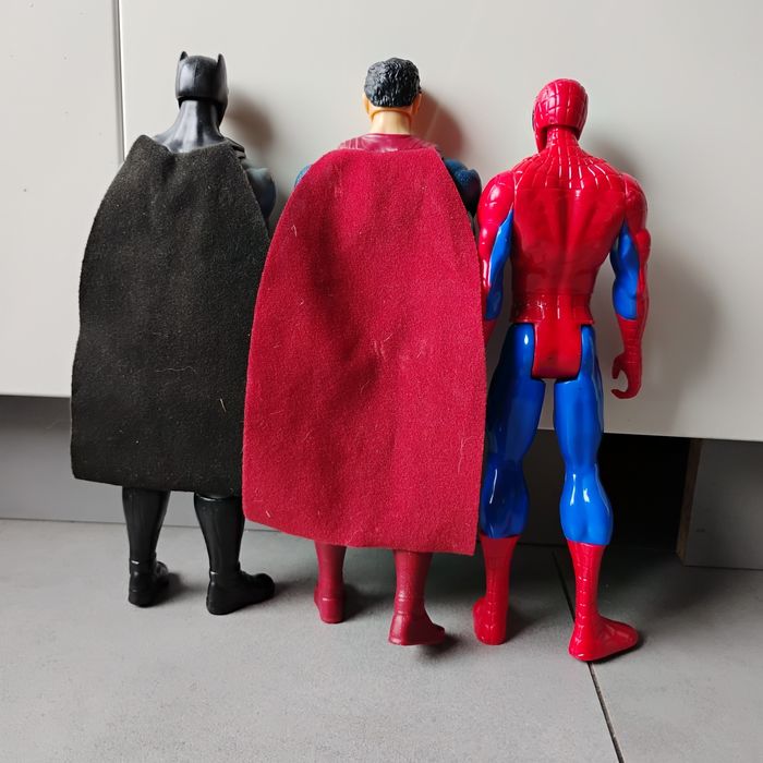 DC Figurki Superman Batman Spiderman