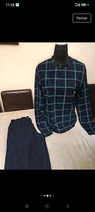 Pijama da loja Mo.nova com etiqueta.