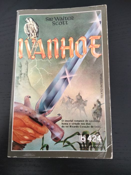 Livro 'Ivanhoe' de Sir Walter Scott