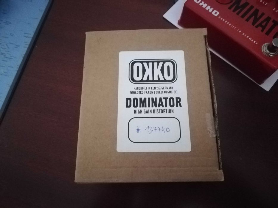 Pedal Okko Dominator - Overdrive e Distorção