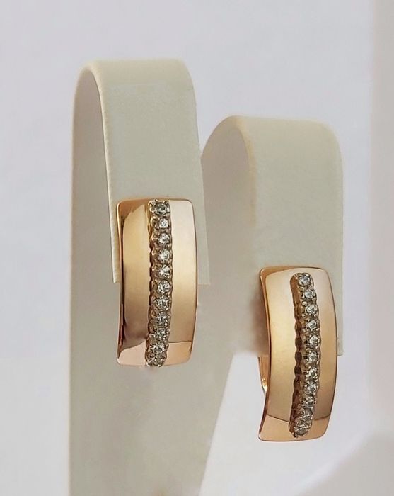 Сережки  нові золото арт.25721