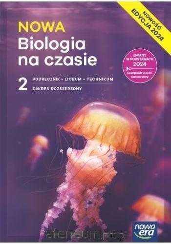 Nowa Biologia Na Czasie 2 Karty Pracy + Podręcznik Rozszerzony 2024