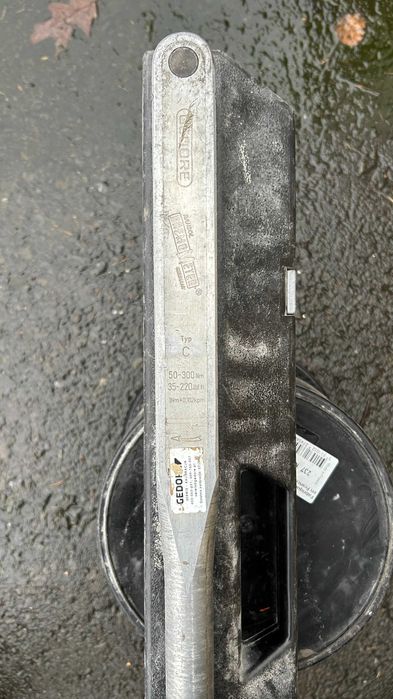 Klucz dynamometryczny Gedore 1/2" 50-300 nm