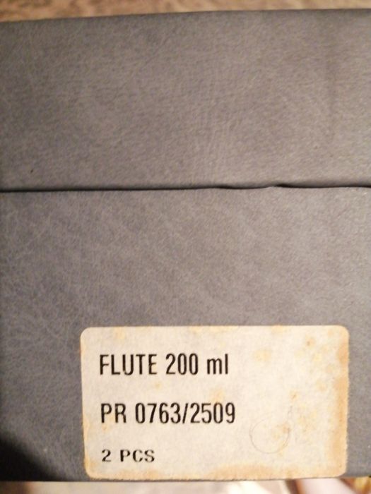 Conjunto de 2 flutes crystal
