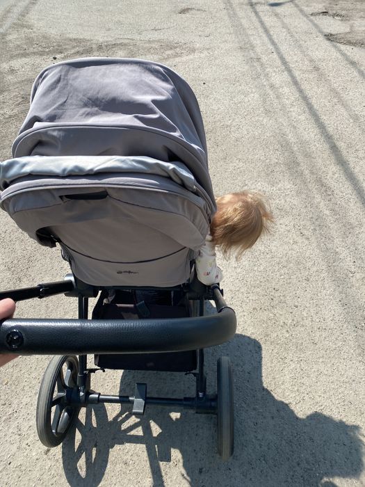 Cybex priam soho grey. Прогулочный блок
