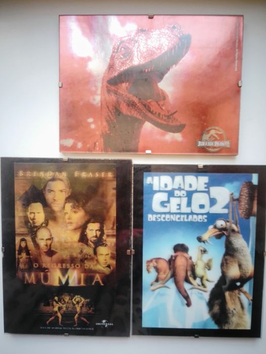 3 Imagens 3D De filmes 22x16cm os 3-3€